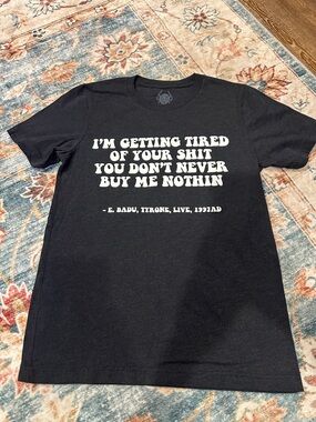 1997 Erykah Badu Tyrone Lyrics Tee Sz Small